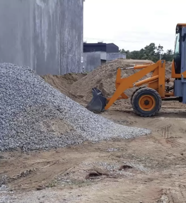 ĐỔ ĐÁ VLXD KHU CÔNG NGHIỆP TÂN UYÊN