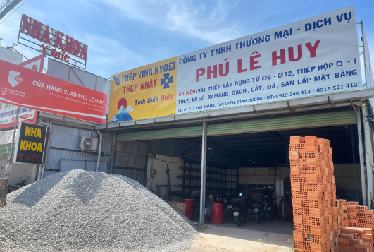 CÔNG TY VLXD SẮT THÉP PHÚ LÊ HUY